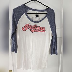 Cleveland Indians Victoria Secret Raglan